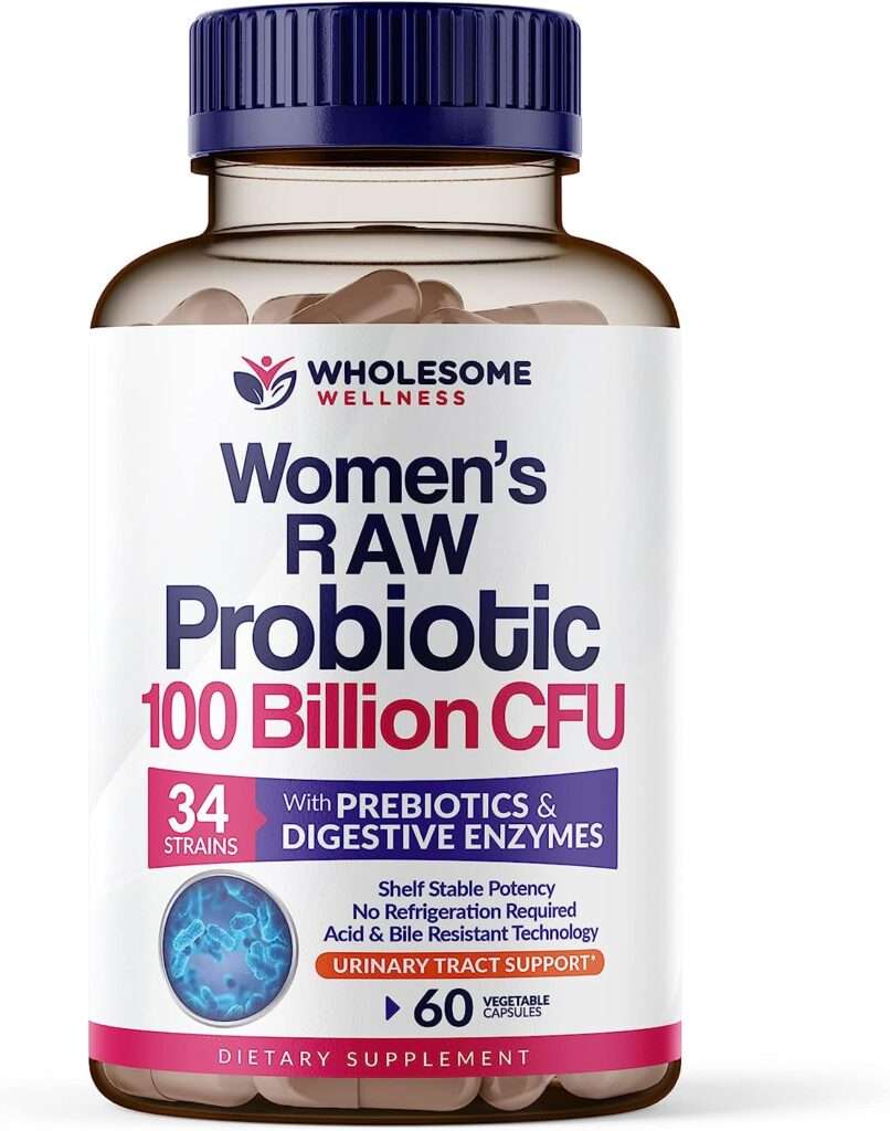 Wholesome wellness probiotics for women 