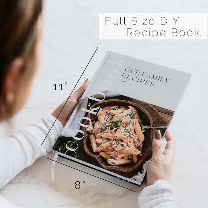 Customize recipes book for her