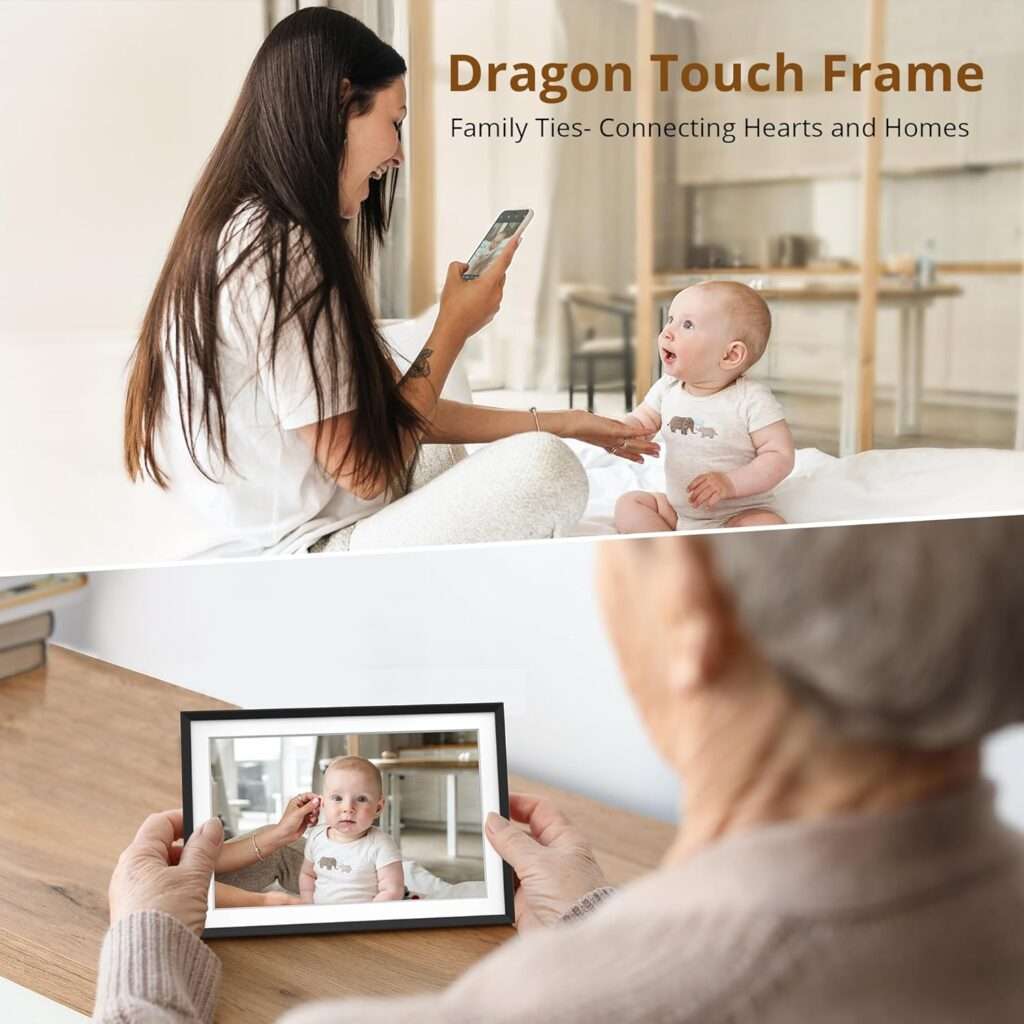 Digital picture frame for mom