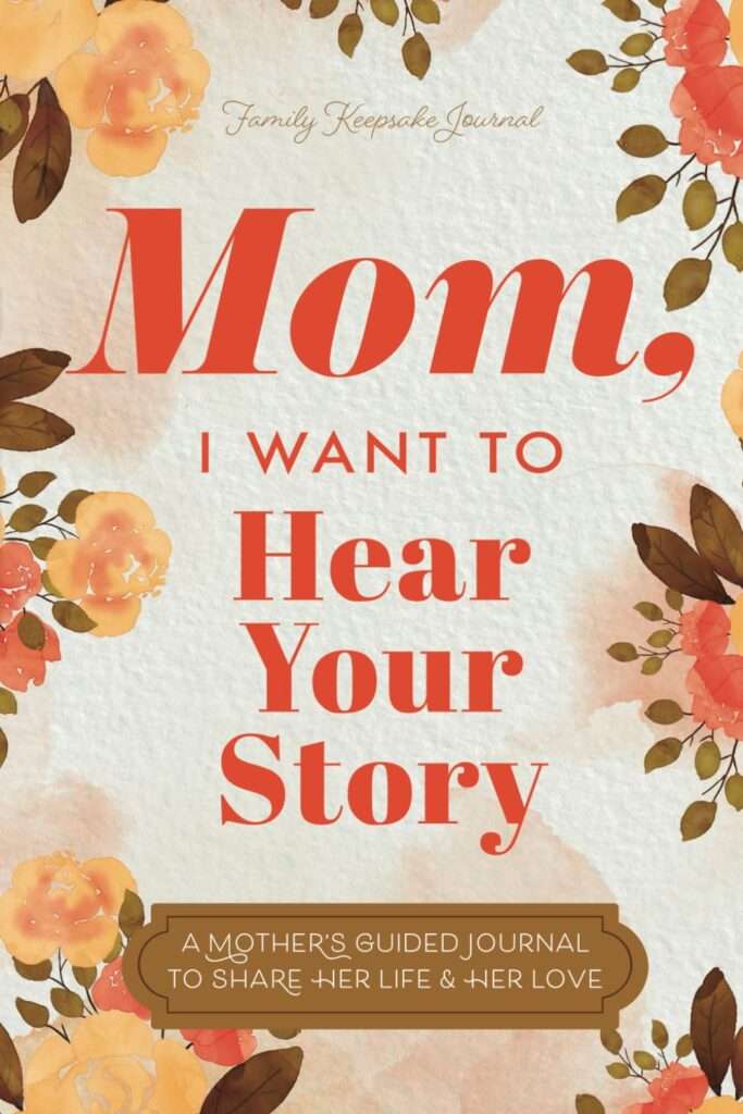 Mother's life journal to gift mom
